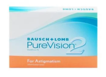 Контактные линзы Pure Vision 2 for Astigmatism (3 линзы)